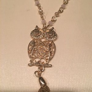 NWT Lauren Conrad Owl Necklace